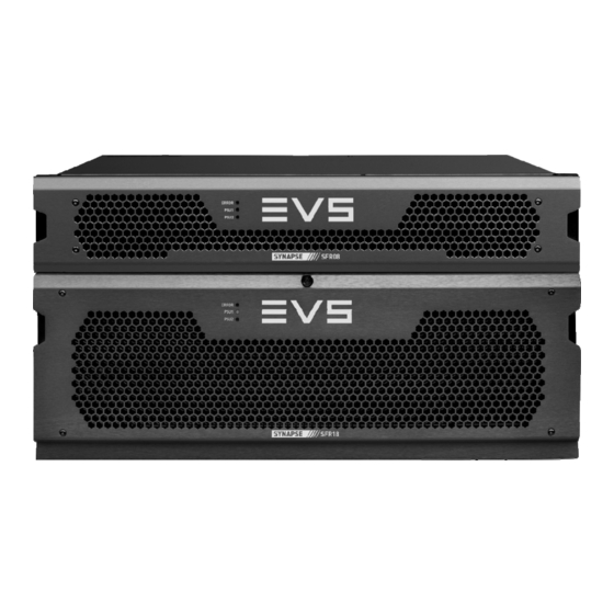 EVS Synapse 2GX100/110 Installation & Configuration Manual