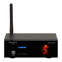 Advance Paris WTX StreamTubes Quick Start Manual