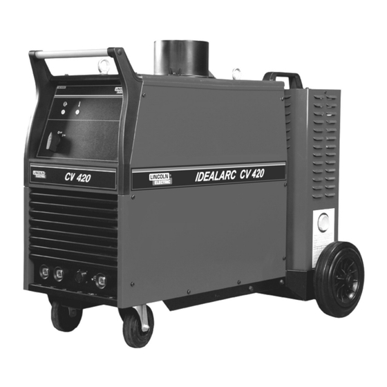 Lincoln Electric CV 420 Operator's Manual