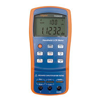 Tonghui TH2822D Instruction Manual