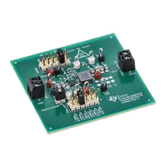 Texas Instruments TPS53316EVM-075 User Manual