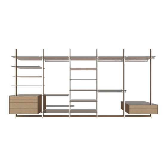 DressWall Freestanding Free 1-side Manuals