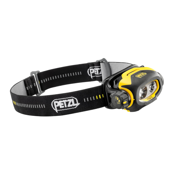 Petzl PIXA 3 Manual