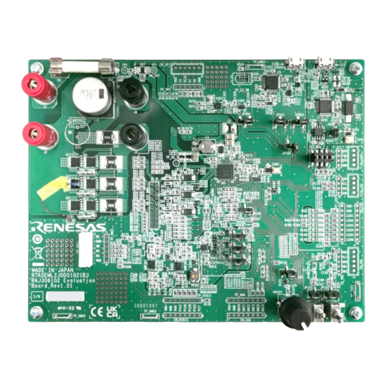 Renesas RAJ306102 User Manual