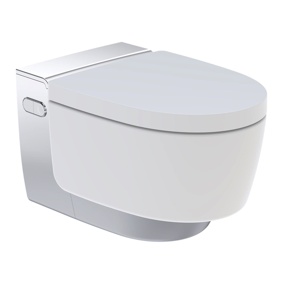 Geberit AQUACLEAN MERA Installation Manual
