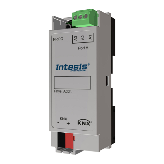 HMS Networks Intesis INKNXMBM1000200 Installation Manual