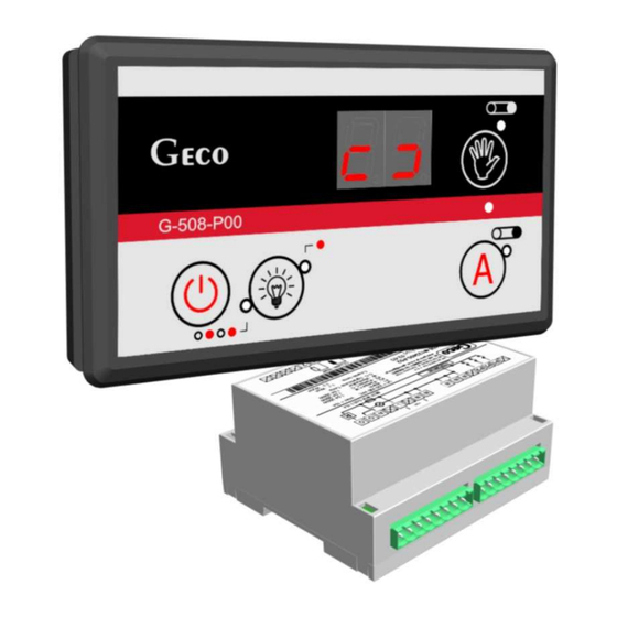 Geco G-508-P00 Manuals