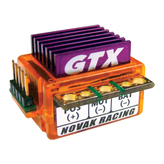 NOVAK GTX Manual