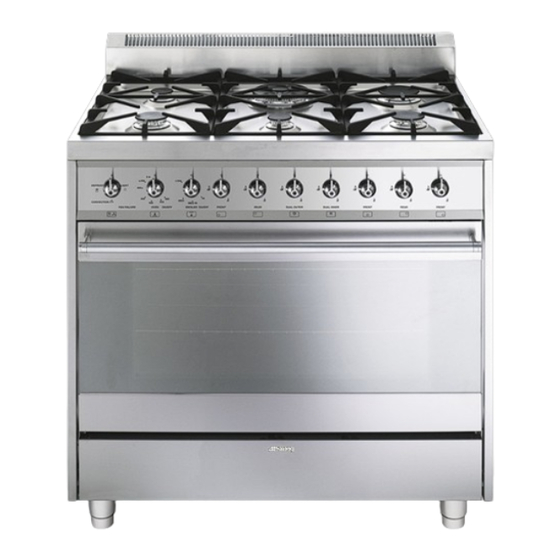 Smeg C6GGXU Instruction Manual