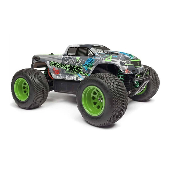 HPI Racing Savage XS FLUX Instruction Manual