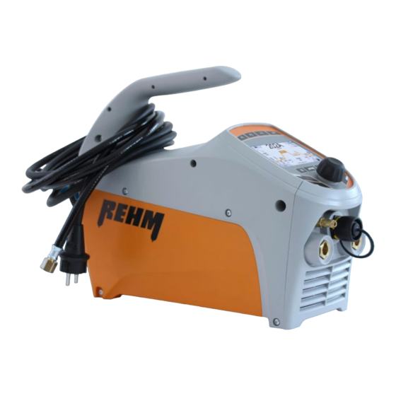 REHM TIGER DIGITAL 230 AC/DC ULTRA Operating Instructions Manual