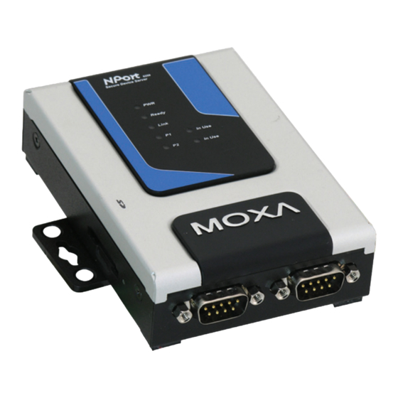 Moxa Technologies NPort 6250 Quick Installation Manual