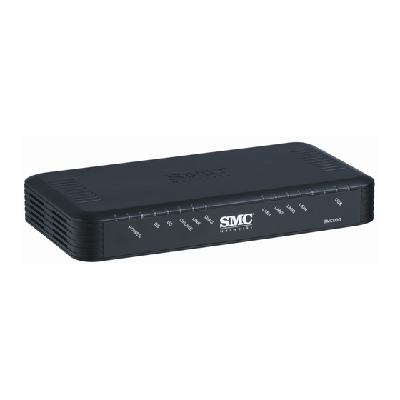 SMC Networks DOCSIS 3.0 Commercial Cable Modem Gateway SMCD3G-BIZ Specifications