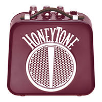 Danelectro N-10 Honeytone Mini Amp Owner's Manual