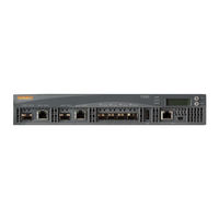 Hewlett Packard Enterprise Aruba 7 Series Manual