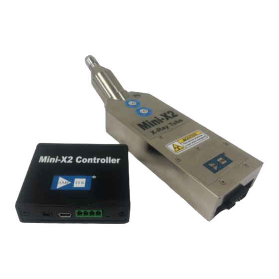Amptek AMETEK Mini-X2 Quick Start Manual