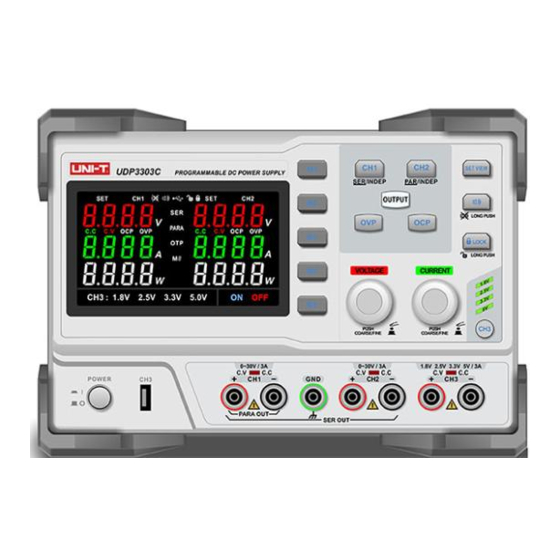 UNI-T UDP3303C User Manual