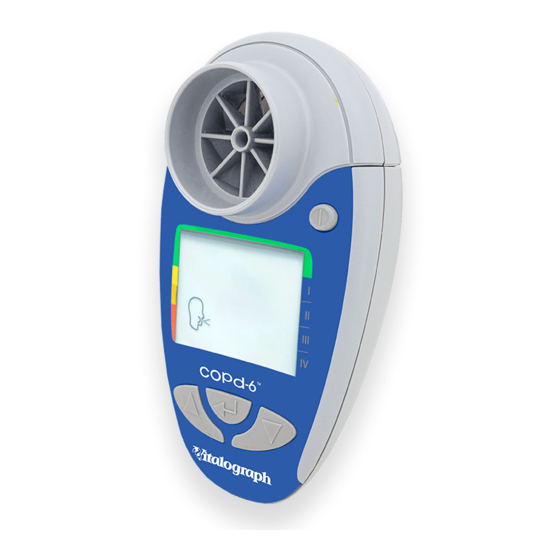 Vitalograph copd-6 BT Instructions For Use Manual