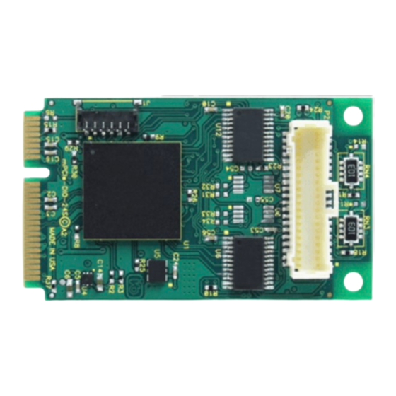 Acces I/O products M.2 Series Manuals