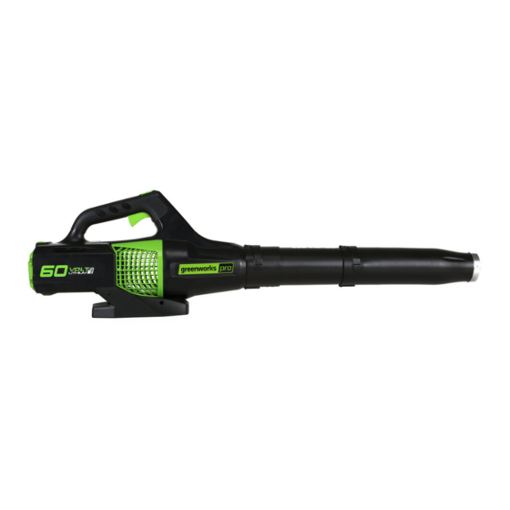 GreenWorks Pro 2405907AUVT Operator's Manual