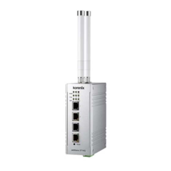 BeiJer korenix JetWave 2714G-LTE/WIFI Series Quick Installation Manual