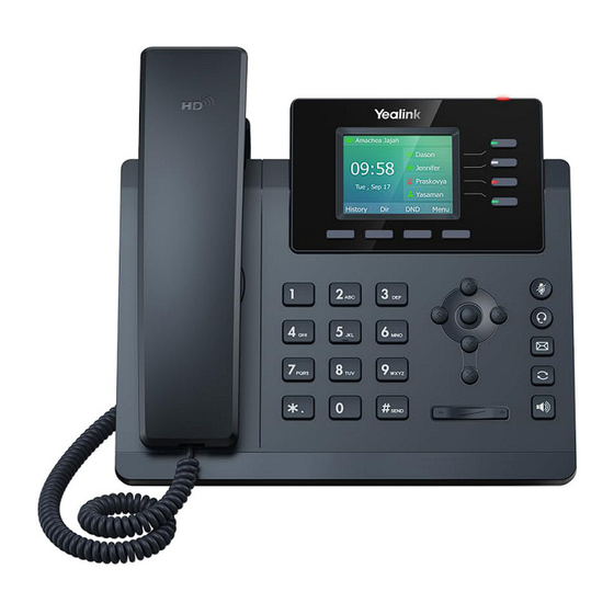 Yealink T34W Quick Start Manual