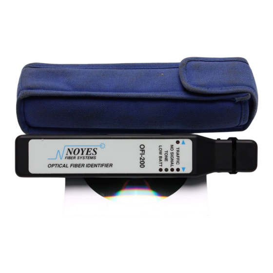 AFL Noyes OFI 400 User Manual