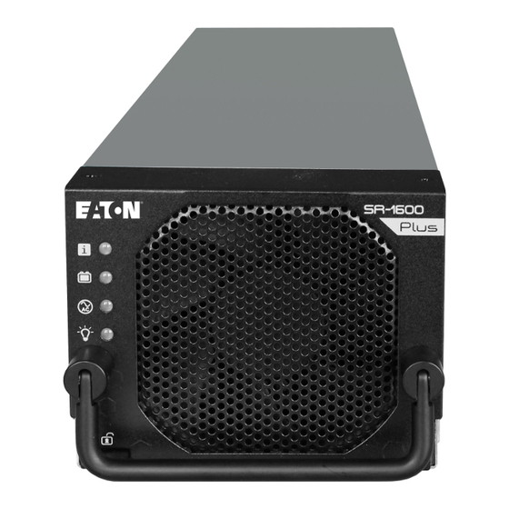 Eaton SR-1600 PLUS Manuals