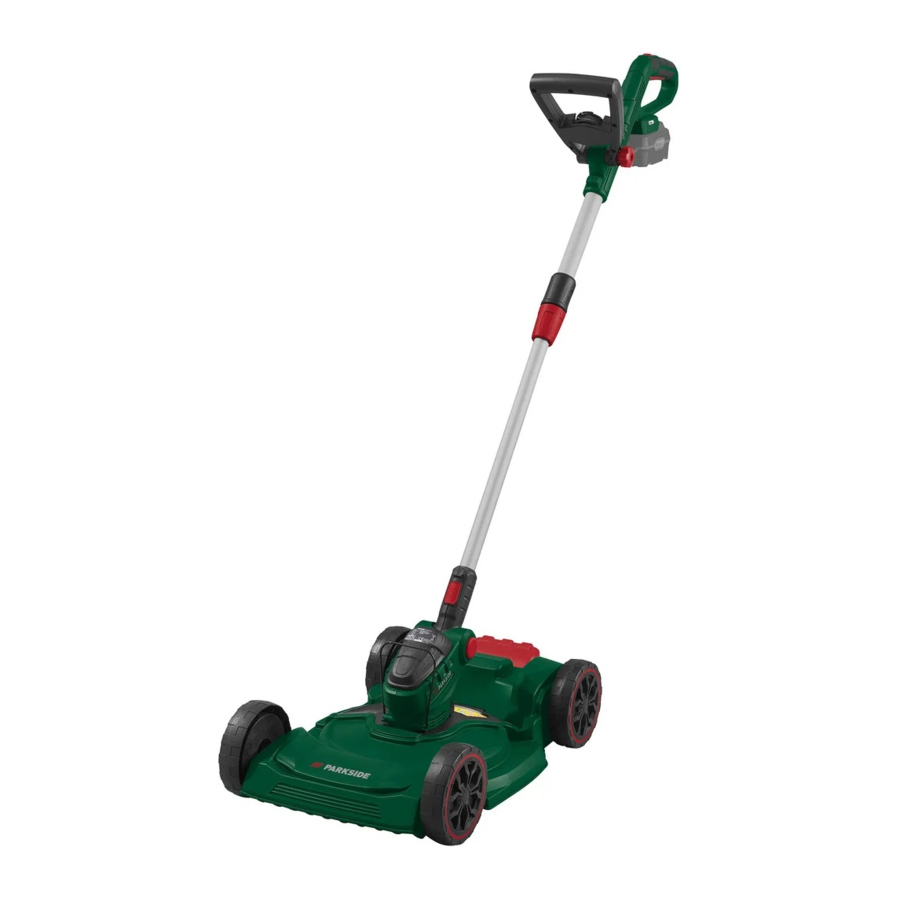 Parkside PAMT 20-Li A1 - Cordless Mower & Trimmer Manual