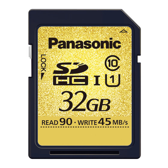 Panasonic RP-SDUB32GAK Manuals