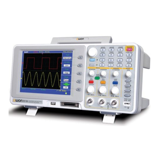Owon PDS8202T User Manual