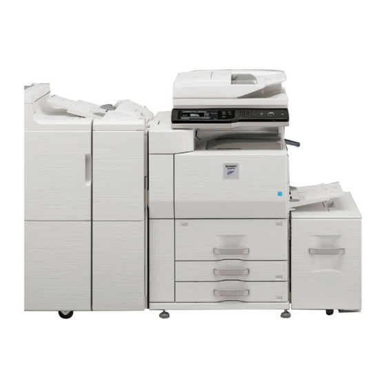 Sharp MX-M753U Brochure & Specs