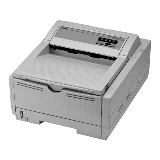 Oki OKIPAGE 10e Maintenance Manual