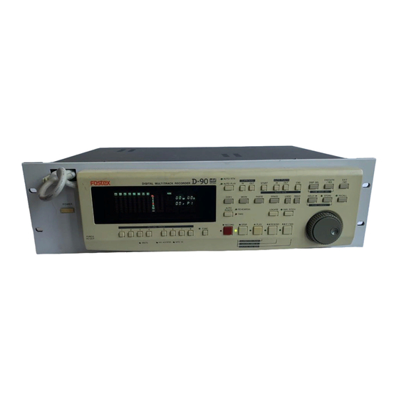 Fostex D-90 Service Manual
