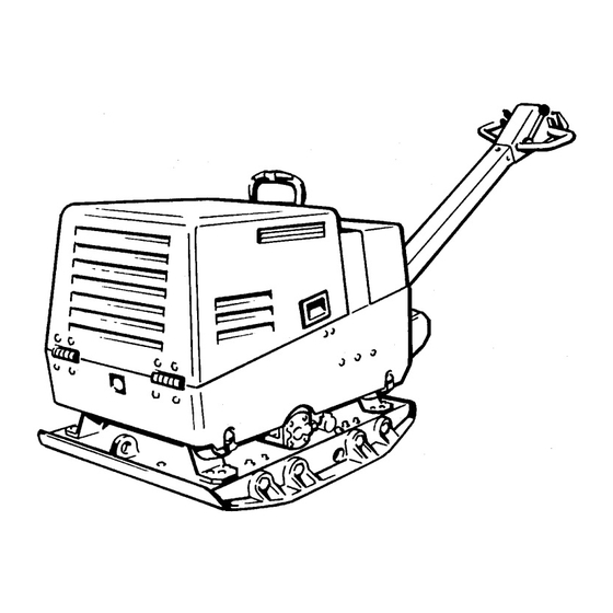 Bomag BPH 80/65 Operating Instructions, Maintenance Instructions
