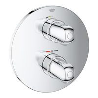 Grohe GROHTHERM 1000 NEW 34 582 Manual