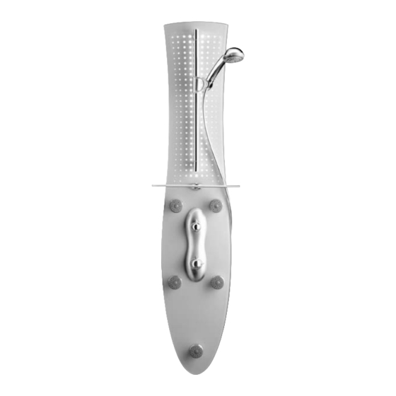 Hans Grohe PHARO Duschpaneel Moonlight 26 500 000 Installation Instructions Manual