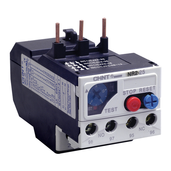 CHINT NR2 Series User Instruction