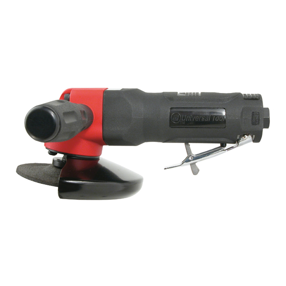 Universal Tool UT8780-1 General Safety Information & Replacement Parts