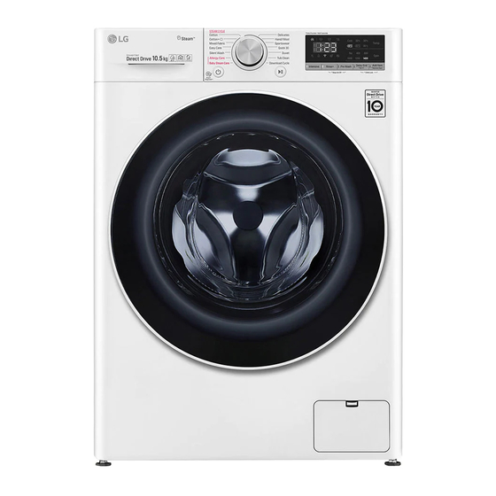 LG F4V510 S Series 10.5kg Washing Machine Manuals