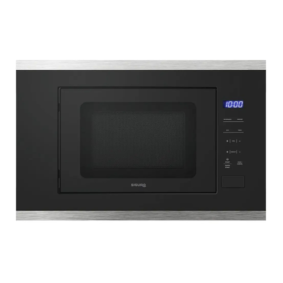 SIGURO SGR-MO-B150B Manuals