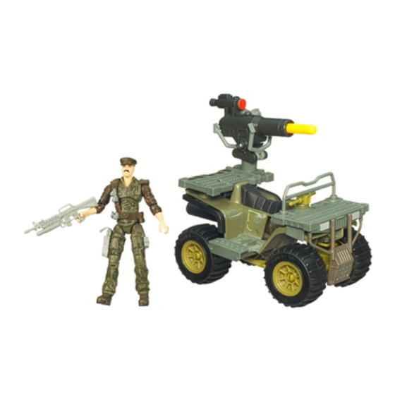 Hasbro G.I.JOE THE RISE OF COBRA TIGER CLAW A.T.V. Quick Start Manual