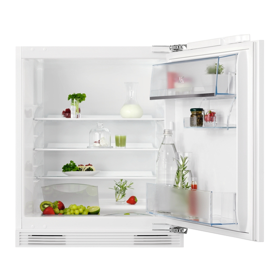 AEG NSK6I82EF Under Counter Fridge Manuals