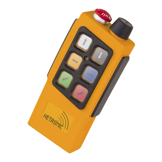 HETRONIC Ergo V5 Operator's Manual