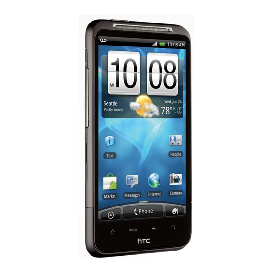 HTC Inspire 4G Quick Start Manual