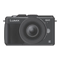 Panasonic DMC-GX1W Lumix Operating Instructions Manual