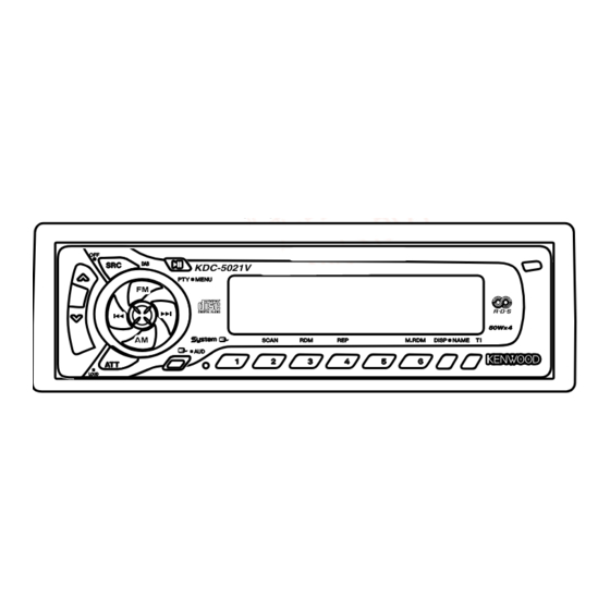 Kenwood KDC-5021 Service Manual