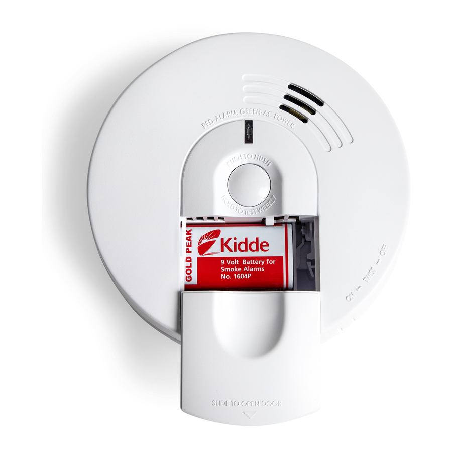 Kidde I4618 User Manual