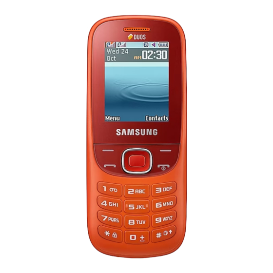 Samsung GT-E2202 User Manual