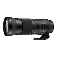 Sigma 150-600mm F5-6.3 DG OS HSM Instructions